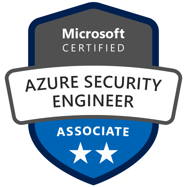 Azure Security Engineer Associate badge